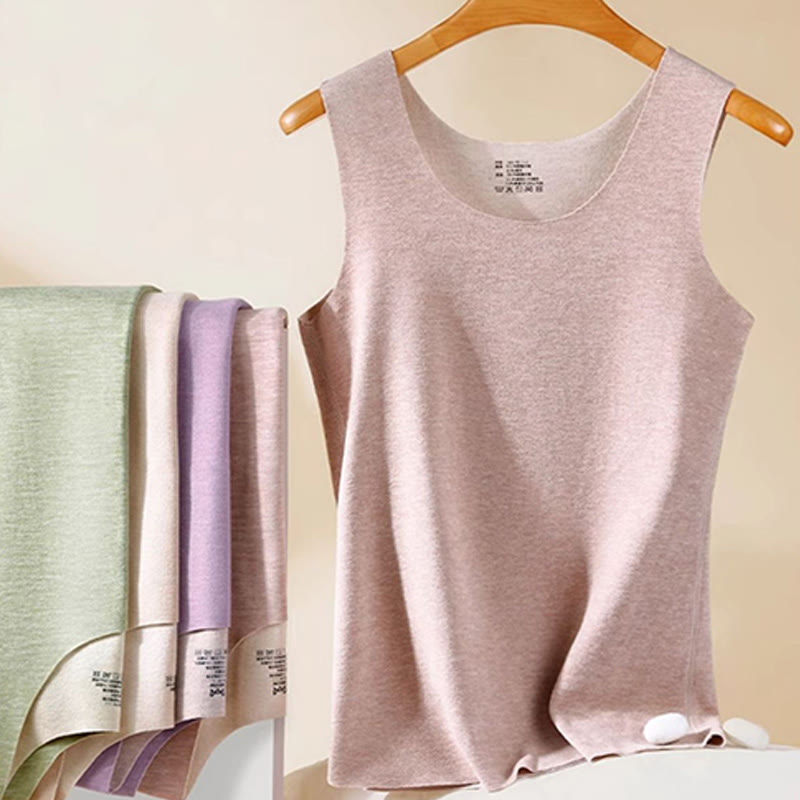 Seamless U Neck Stretch Base Layer Vest - image 5