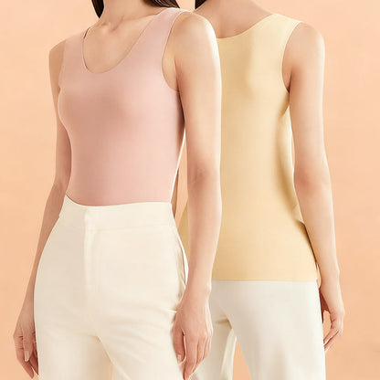 Seamless U Neck Stretch Base Layer Vest - image 4