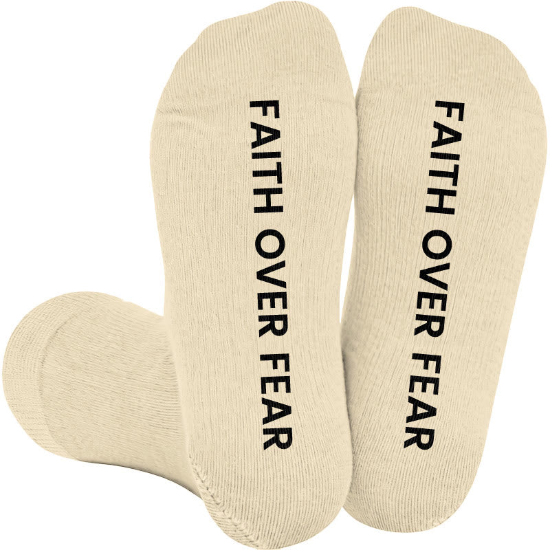 Plus Size Trust In The Lord  Compression Socks(3 Pairs) - Nude(1 Pair) - 4XL - image 2