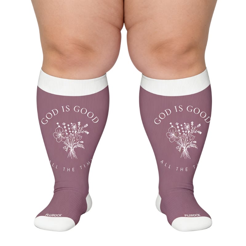 Plus Size Faith Christia Compression Socks - image 3