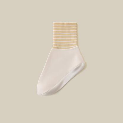 Mugwort Oil Seamless Sleep Socks(4 Pairs) - Khaki - EU36-43(US3-9) - image 15
