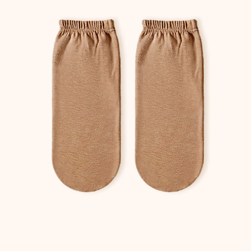 Skin Friendly Sleep Socks - Coffee - EU36-44(US3-10) - image 14