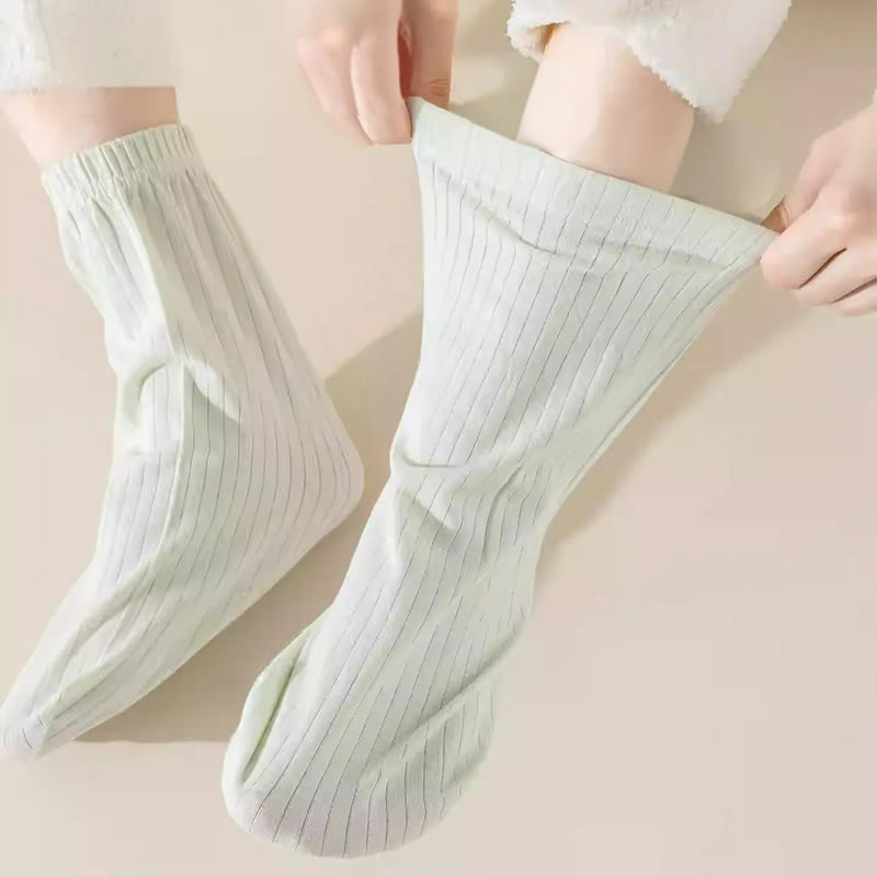 Soft Cotton Sleep Socks(2 Pairs) - image 1