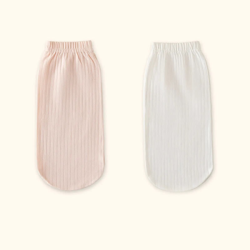Soft Cotton Sleep Socks(2 Pairs) - Pink+White - EU36-43(US3-9) - image 12