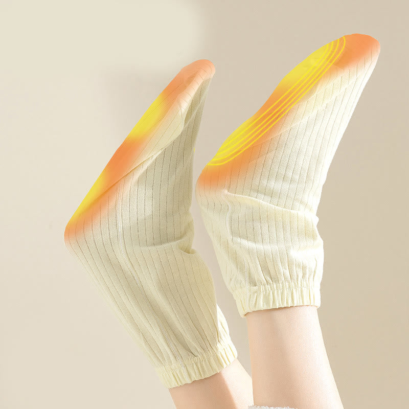 Soft Cotton Sleep Socks(2 Pairs) - image 4