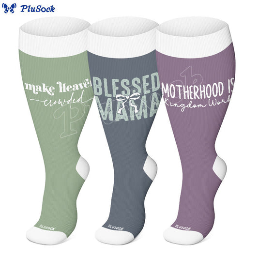 Plus Size Christian Mom Compression Socks(3 Pairs) - image 0