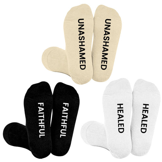 Plus Size Healed Unashamed Compression Socks(3 Pairs) - Multicolor - 4XL - image 0