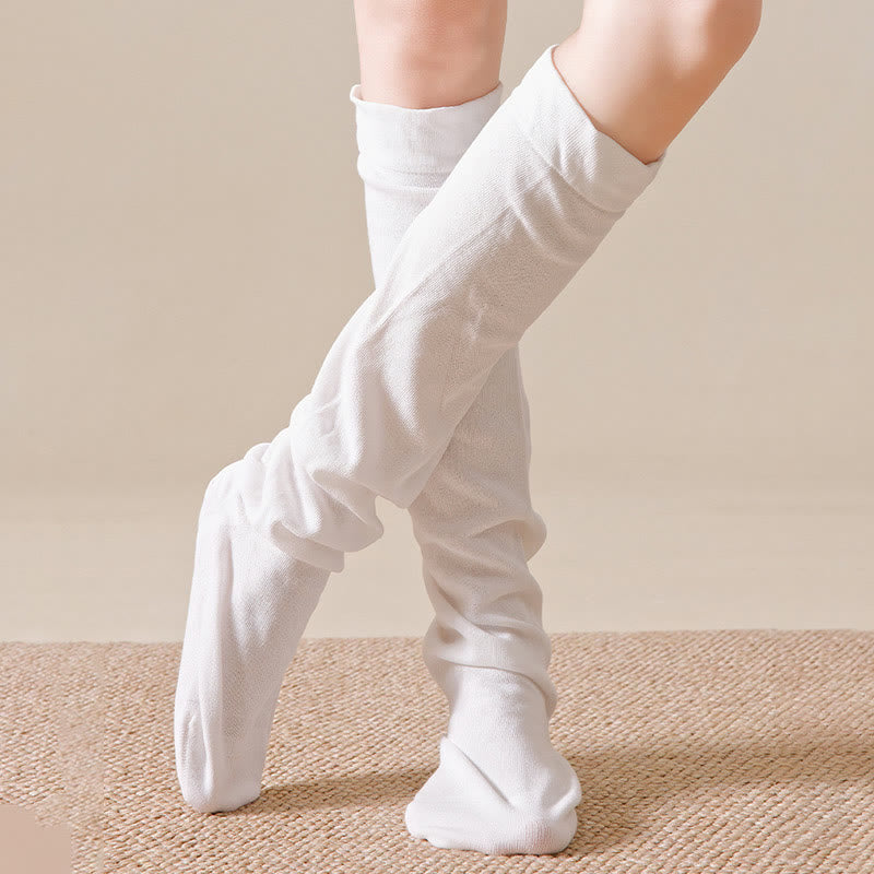 Breathable Soft Knee High Sleep Socks(3 Pairs) - image 5