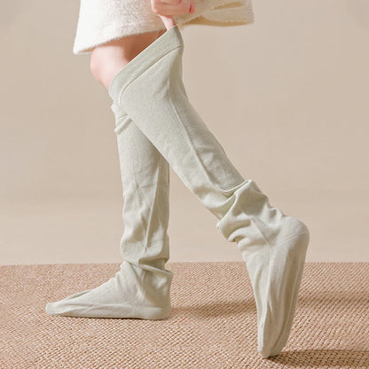 Breathable Soft Knee High Sleep Socks(3 Pairs) - image 1