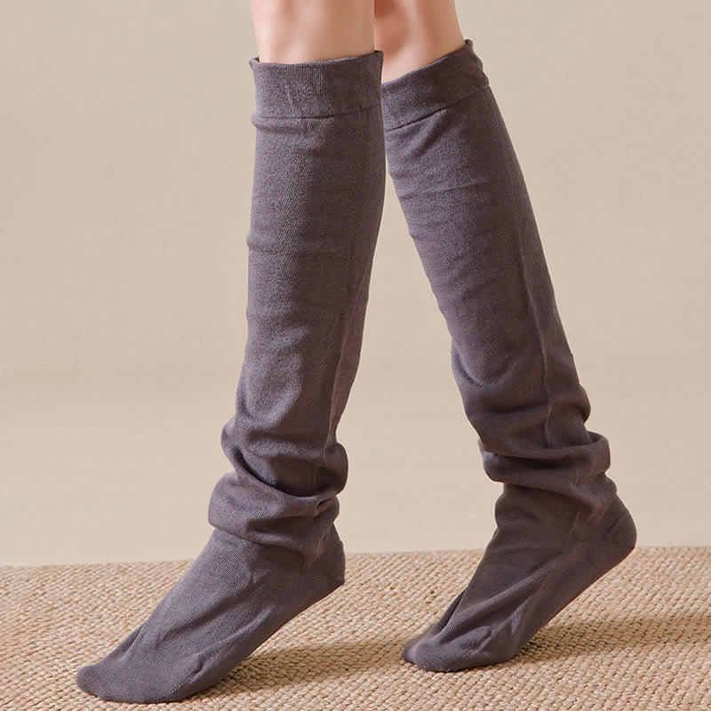 Breathable Soft Knee High Sleep Socks(3 Pairs) - image 10