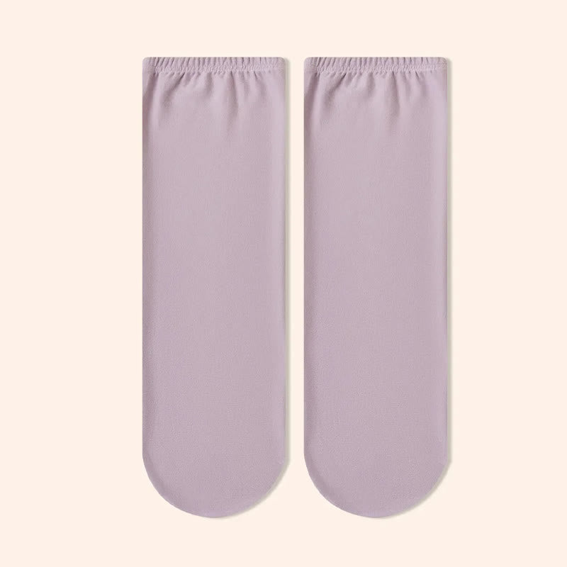 Cozy Knee High Sleep Socks - Purple - EU36-40(US3-7) - image 5