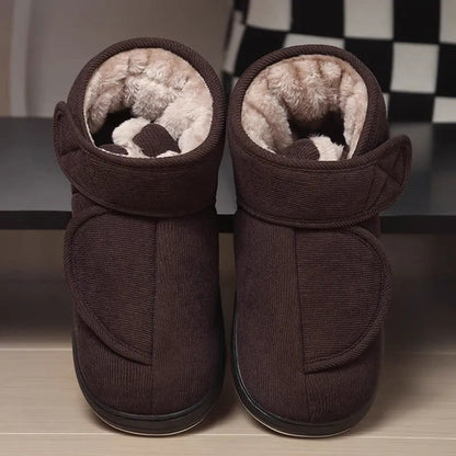 Plus Size Comfort Stability Slippers - Brown - EU46-47(US11-12) - image 9