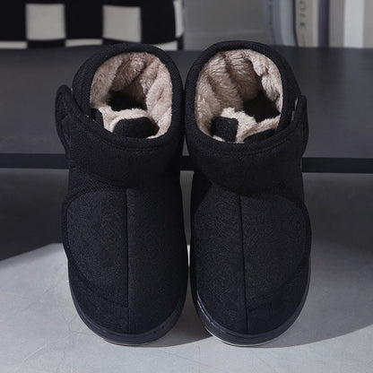 Plus Size Floral Print Slippers - Black - EU44-45(US9-10) - image 13