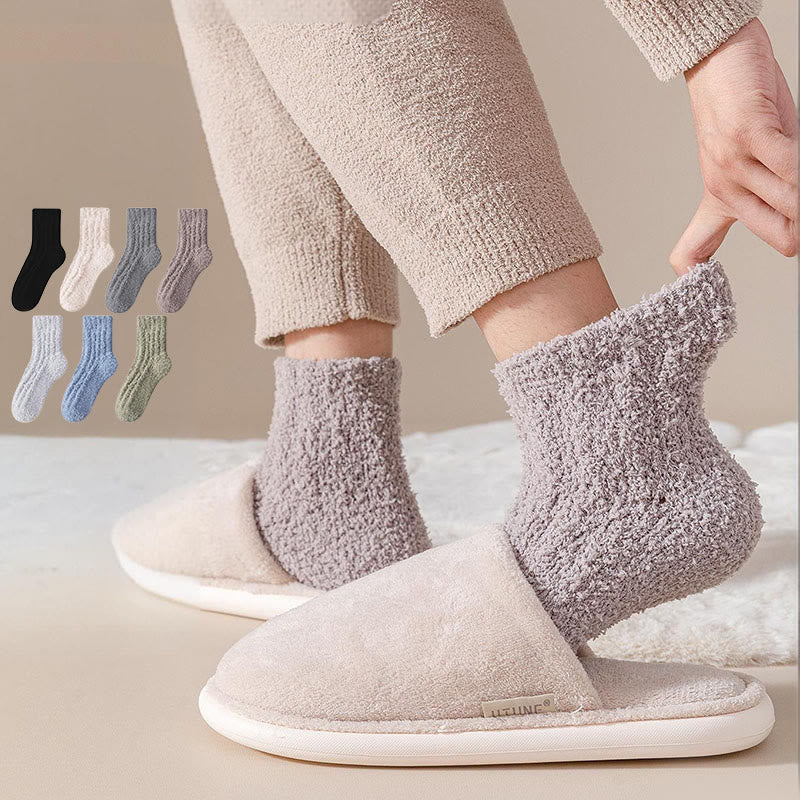 Solid Color Sleep Socks - image 0