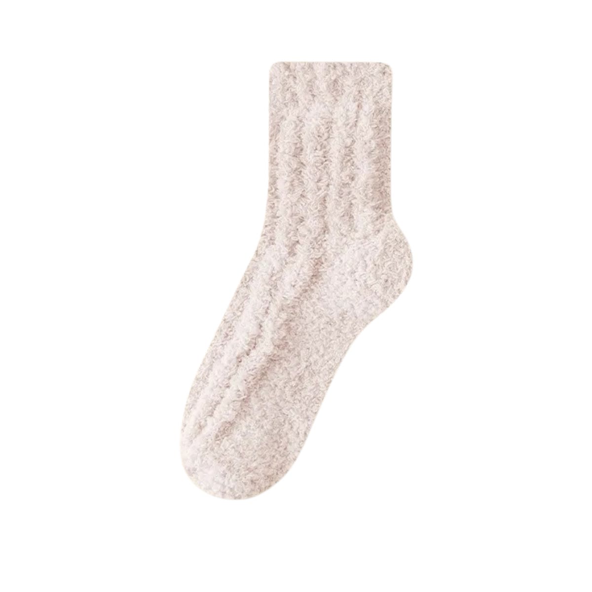Solid Color Sleep Socks - Camel - EU43-48(US9-13) - image 18