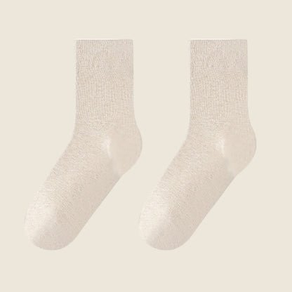 Soft Essential Oils Gel Heel Care Sleep Socks(3 Pairs) - Apricot - EU38-44(US5-10) - image 7
