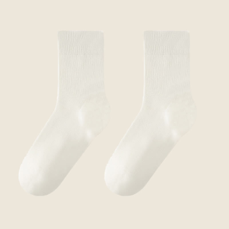 Soft Essential Oils Gel Heel Care Sleep Socks(3 Pairs) - Beige - EU38-44(US5-10) - image 10