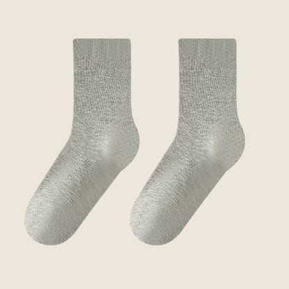 Soft Essential Oils Gel Heel Care Sleep Socks(3 Pairs) - Grey - EU38-44(US5-10) - image 11