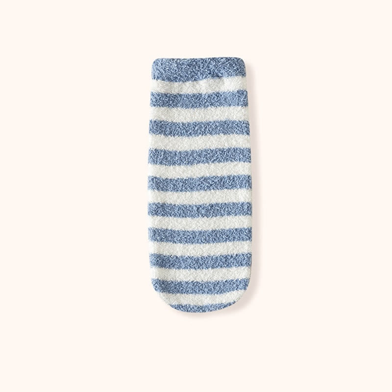 Wide stripes Sleep Socks(3 Pairs) - Blue - EU36-42(US3-8.5) - image 14