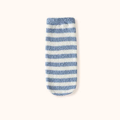 Wide stripes Sleep Socks(3 Pairs) - Blue - EU36-42(US3-8.5) - image 14