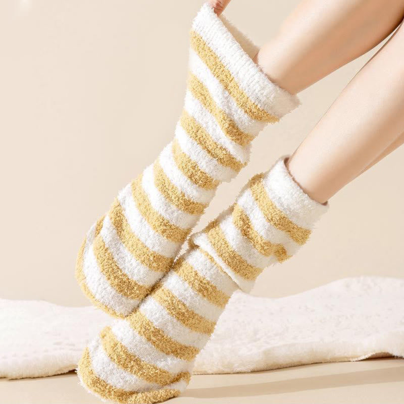 Wide stripes Sleep Socks(3 Pairs) - image 3