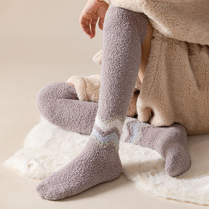 Knee High Cozy Sleep Socks(2 Pairs) - image 10