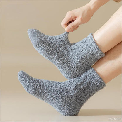 Coral fleece Winter Sleep Socks(7 Pairs) - image 1