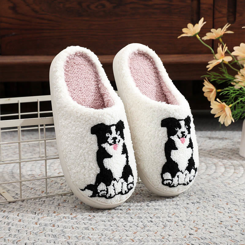 Plus Size Border Collie Slippers - image 4