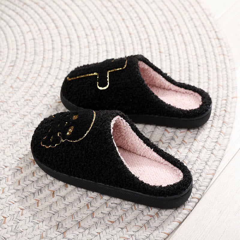 Plus Size Skull Crossbones Slippers - image 5
