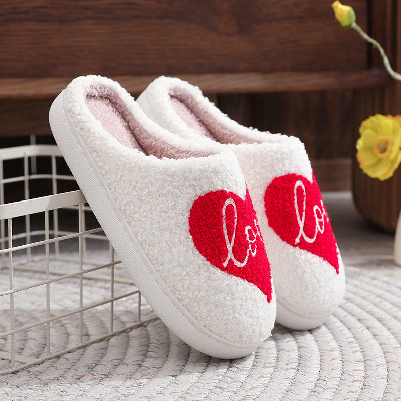 Plus Size Love Heart Slippers - image 5