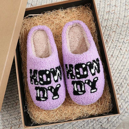 Plus Size Howdy Slippers - image 0