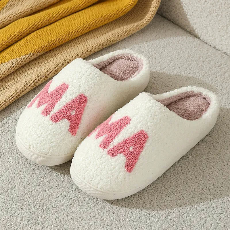 Plus Size MAMA Slippers - White - EU44-45(US9-10) - image 6