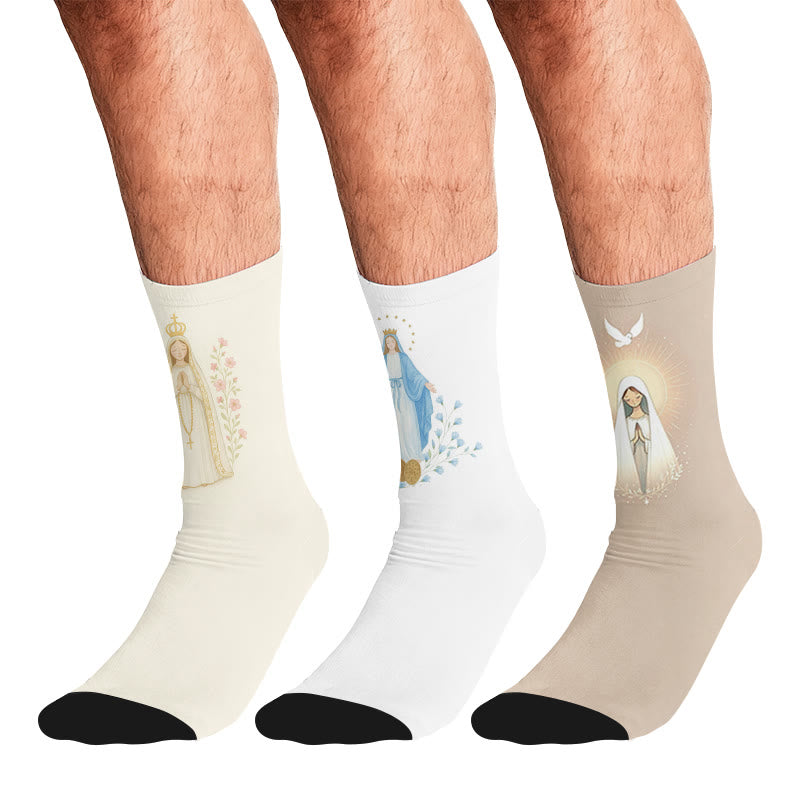 Jesus Quarter Socks - Multicolor - EU37-44(US4-10) - image 7