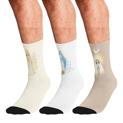 Jesus Quarter Socks - Multicolor - EU37-44(US4-10) - image 7