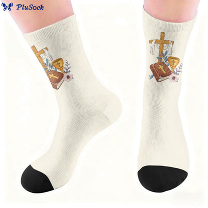 Cross Pigeon Quarter Socks - image 5