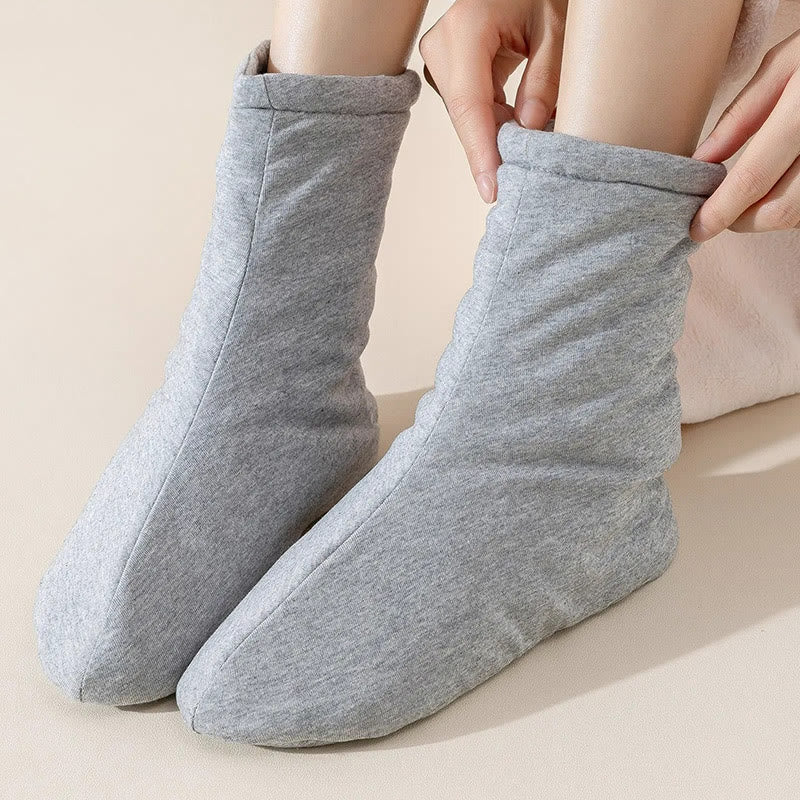 Pure Cotton Skin Friendly Sleep Socks - Loose Top - EU45-46(US11-12) - image 17