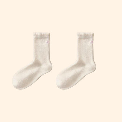 Flexible Soft Sleep Socks(3 Pairs) - White - EU36-43(US3-9) - image 9