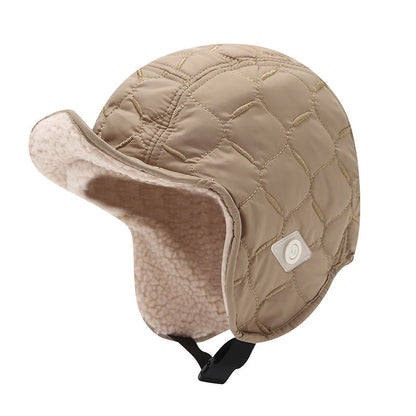 Earflap Hat Reversible Design Hat - Khaki - One Size - image 7