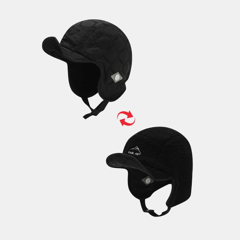Earflap Hat Reversible Design Hat - image 3