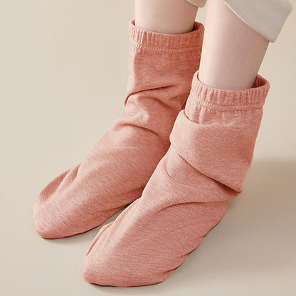 Skin Friendly Reinforced Design Sleep Socks - Pink - EU36-44(US3-10) - image 3