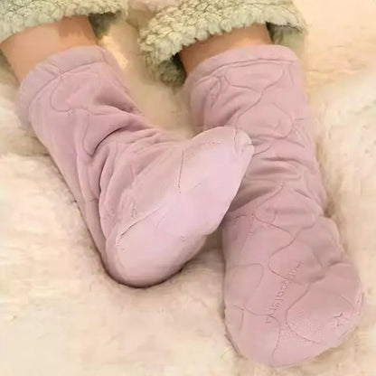 Smooth Toe Seams Sleep Socks(3 Pairs) - image 11