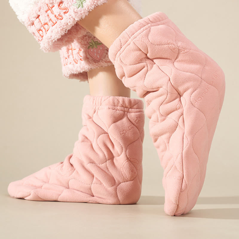 Smooth Toe Seams Sleep Socks(3 Pairs) - image 4