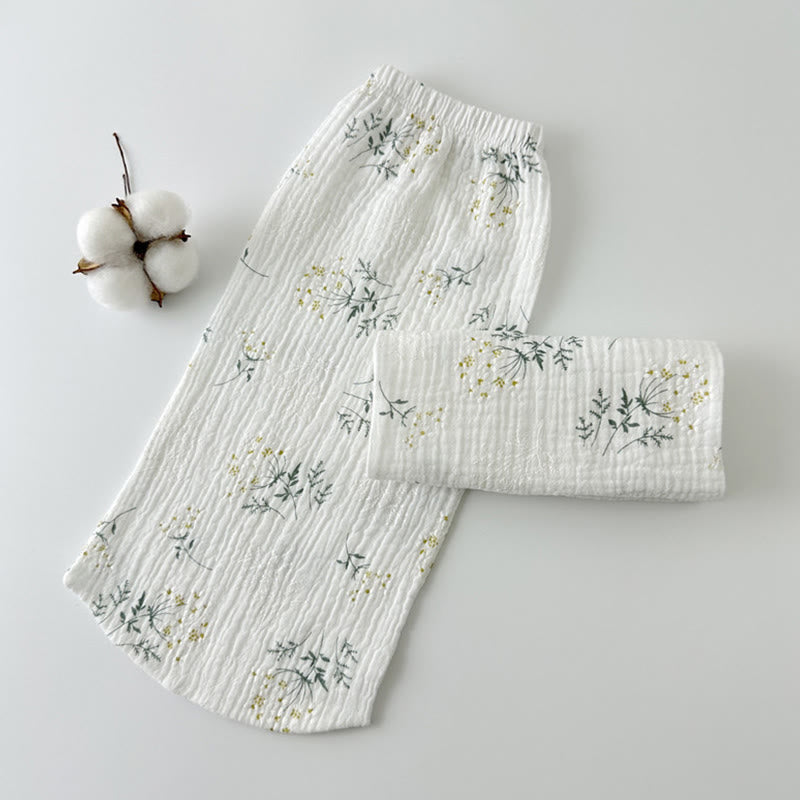 Safe Skin Friendly Cotton Sleep Socks - Flower - L - image 4
