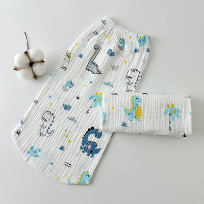 Safe Skin Friendly Cotton Sleep Socks - White - L - image 2