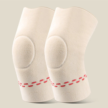 Soft Skin Friendly Knee Sleeves - Beige - L - image 12
