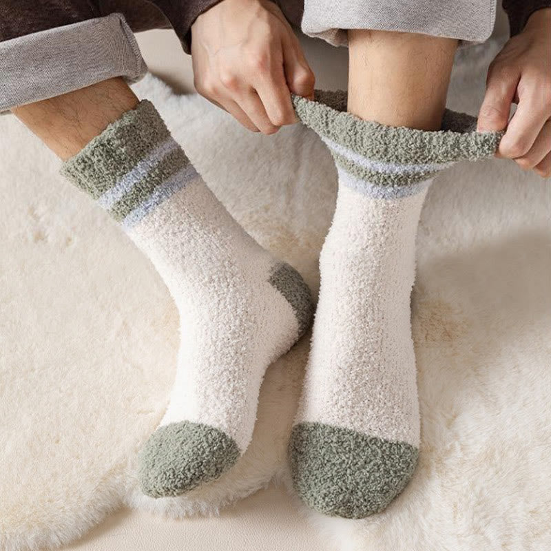 Fleece Winter Quarter Socks(7 Pairs) - image 2
