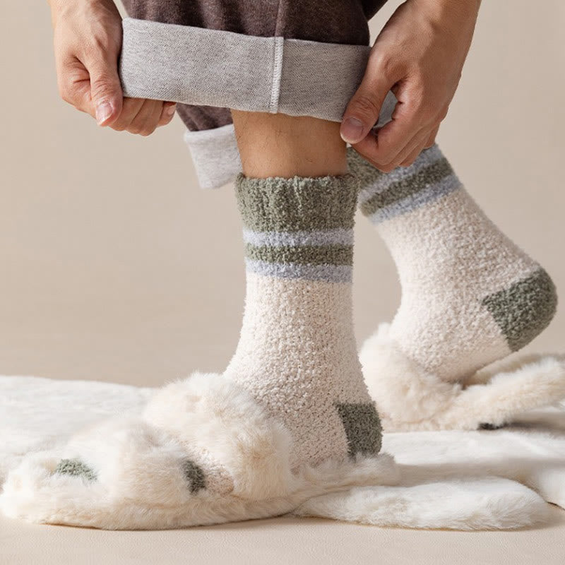 Fleece Winter Quarter Socks(7 Pairs) - image 3