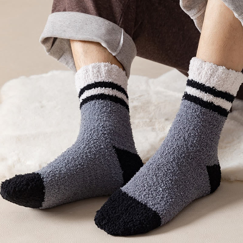 Fleece Winter Quarter Socks(7 Pairs) - image 7