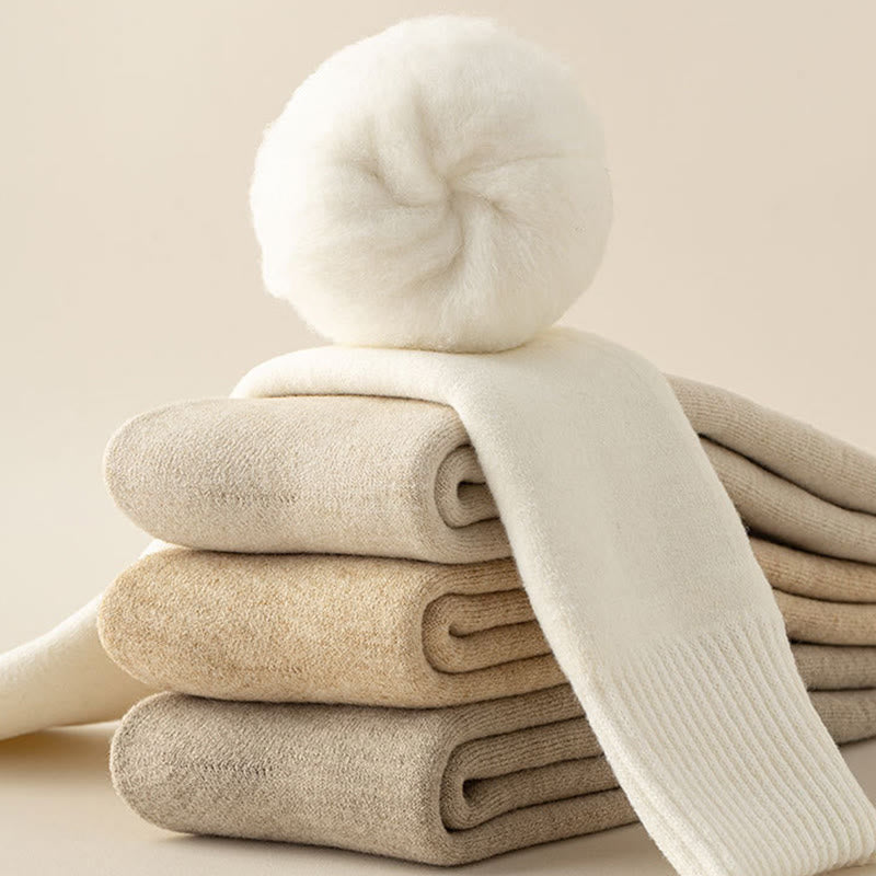 Cashmere Warm Knee High Socks - image 11