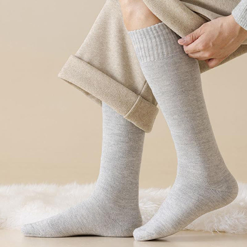 Cashmere Warm Knee High Socks - image 8
